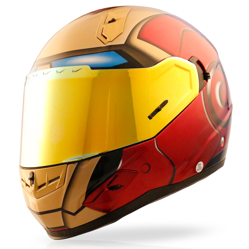 Nenki Motorcycle Helmets Full Face Helmet Street Bike DOT Certified 2 Visors with Clear Shield Dual Visors Ironman Nenki Helmet Full Face Helmets image15